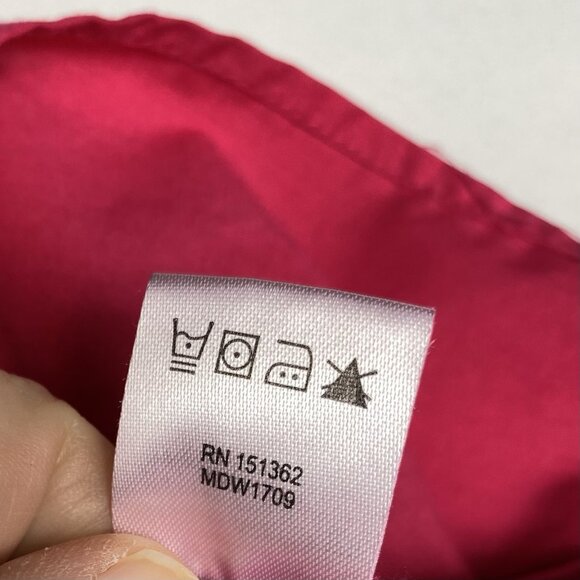 Indigo Rose Womens Dress Tiered Rose Red Puff Sleeves Milkmaid Coquette Sz L - Picture 6 of 10